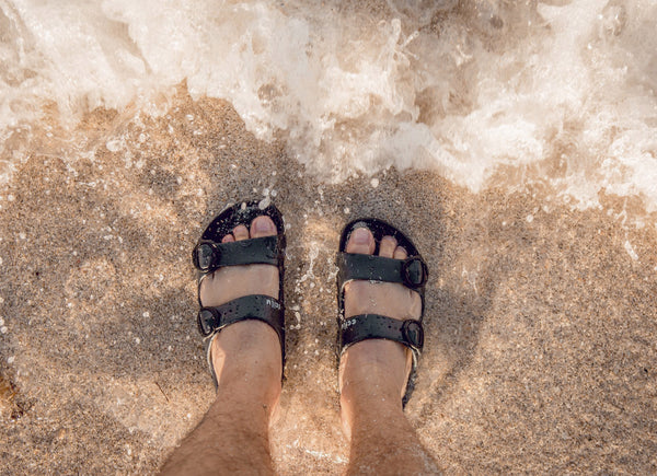 HORIZON CHECK SANDALS MEN